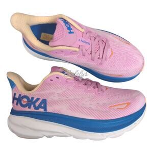 HOKA ONE ONE Clifton 9 Cyclamen Sweet Lilac Pink Run Walking Sneaker Womens 6B